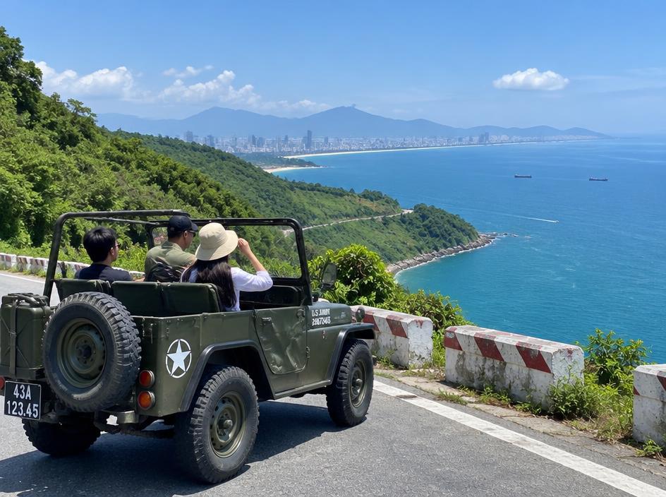 Son Tra Peninsula Jeep Tour